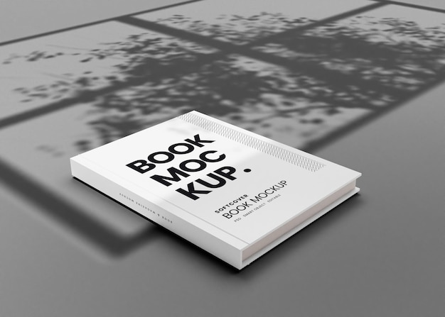 PSD book cover mockup