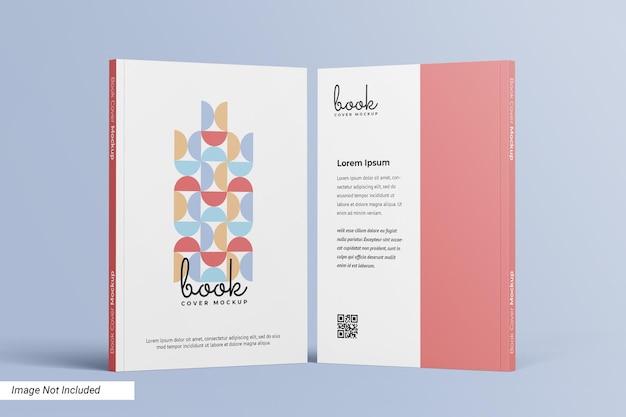 PSD book cover mockup