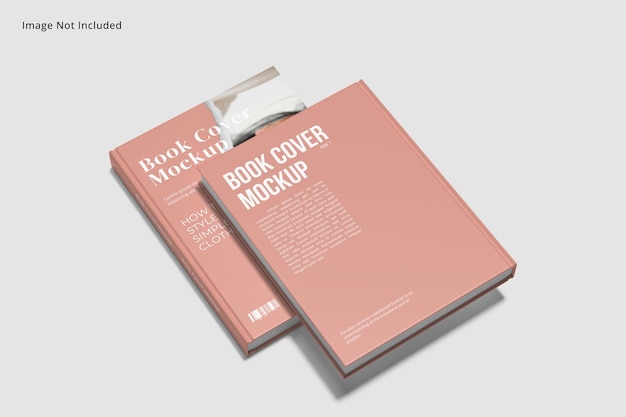 PSD book cover mockup