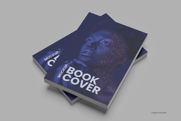 PSD book cover mockup