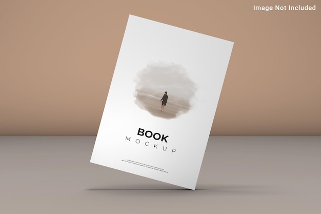 PSD book cover mockup