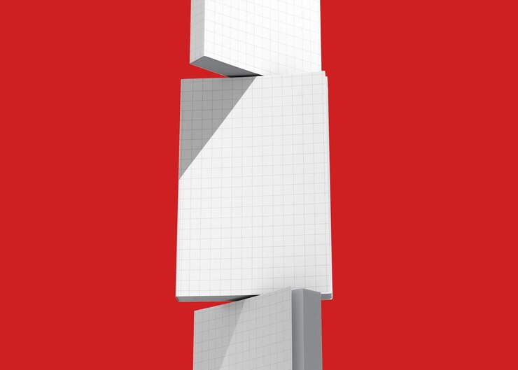 PSD book cover mockup
