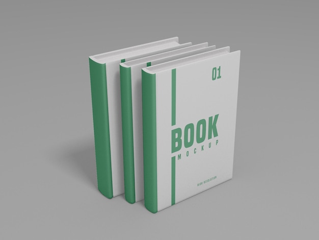 PSD mockup di copertina del libro