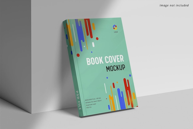 本の表紙のモックアップ