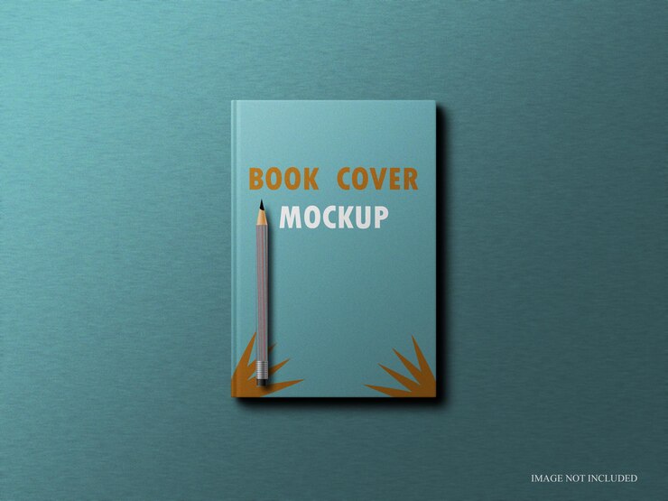 PSD book cover mockup
