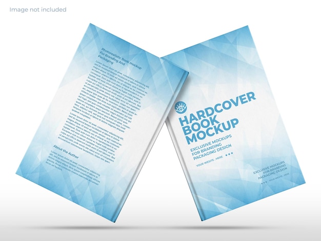 PSD book cover mockup