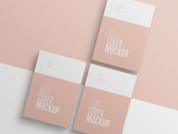 Book cover multiple mockup