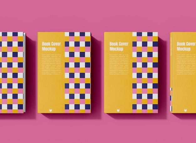 PSD il libro copre il mockup