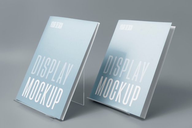 book display mockup