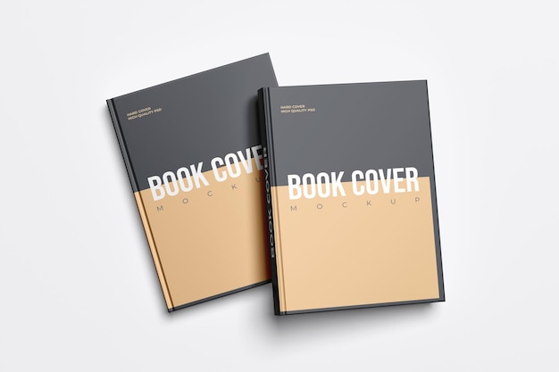 Book Hardcover Mockup