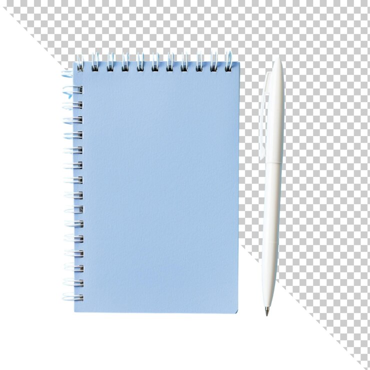 PSD book isolated on transparent background