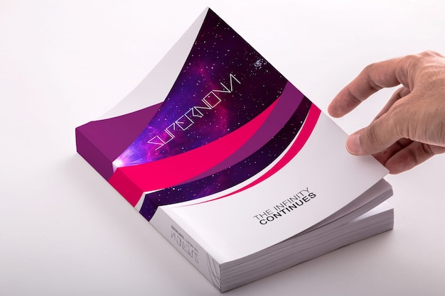 PSD book mock up design