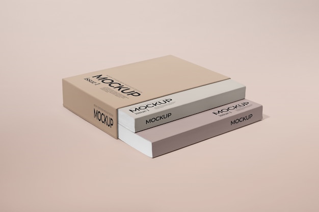 Модель книги с картонной коробкой