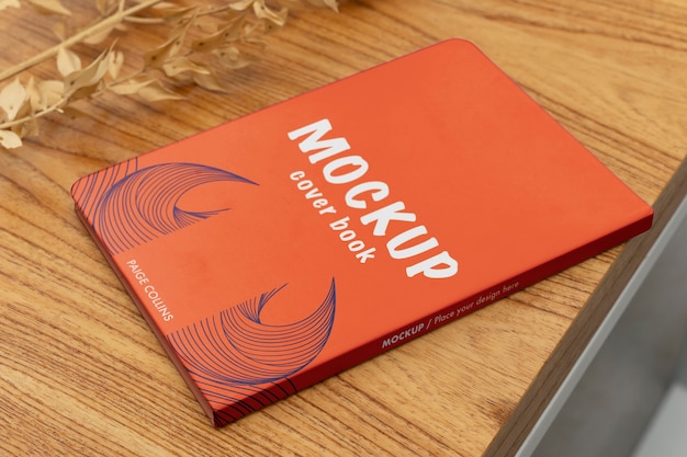 PSD book mockup details