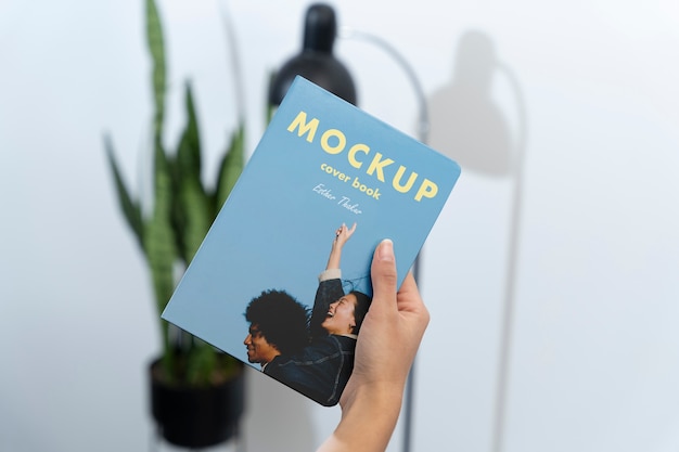 Dettagli del mockup del libro