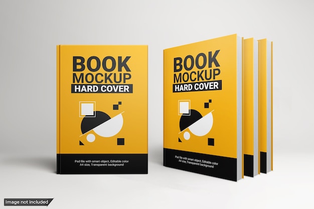 Prenota mockup copertina rigida