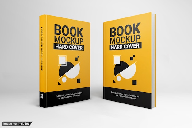 Prenota mockup copertina rigida