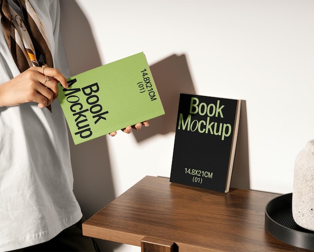 book mockup presentation