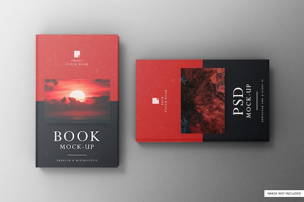 PSD book mockup psd template