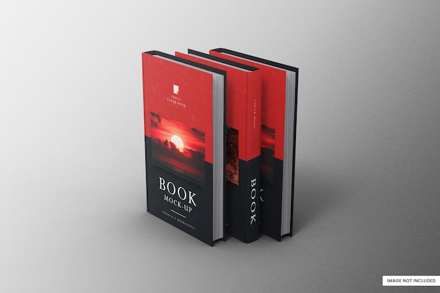 Book mockup psd template