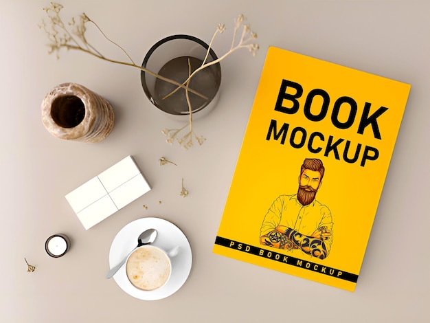 book mockup psd
