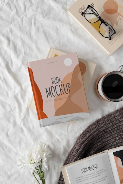 Book mockup used in real life