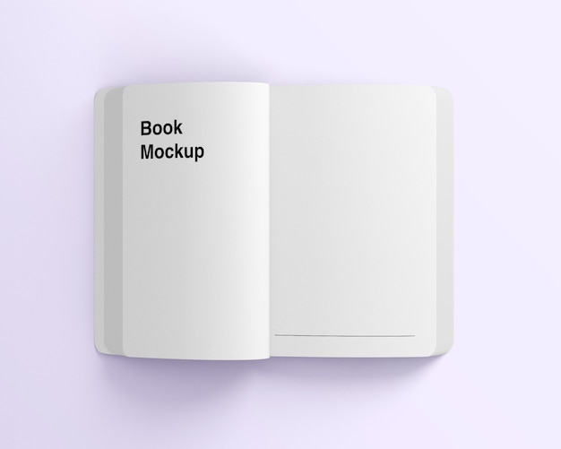 Book page mockup