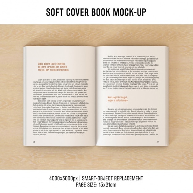 PSD book pages mock up design
