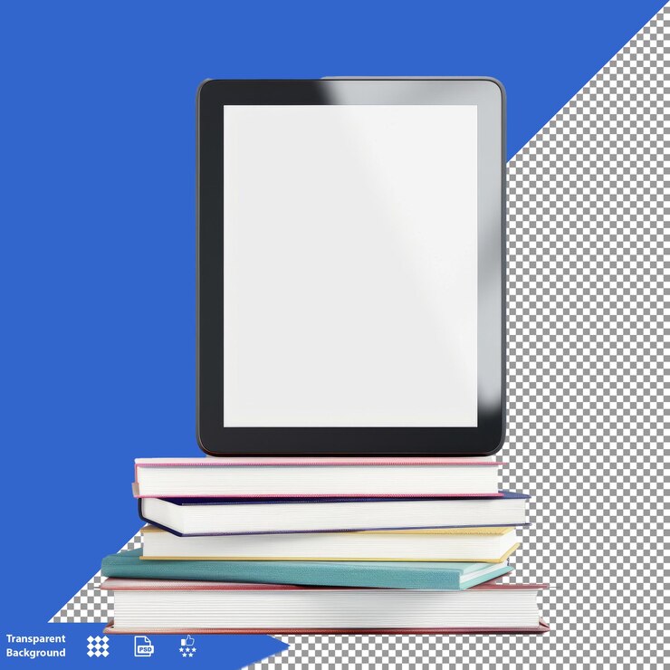 a book that has a white screen that says quot blank quot on it