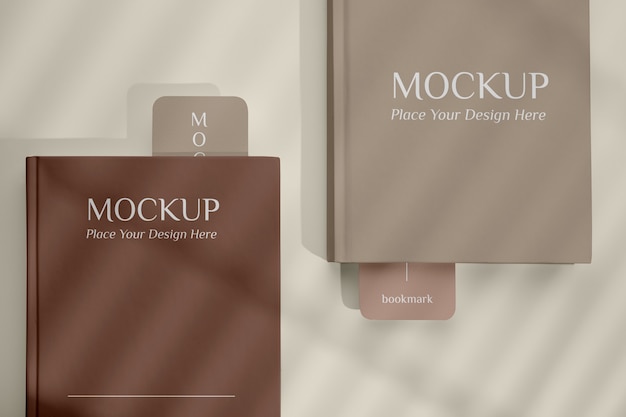 PSD bookmark mockup design