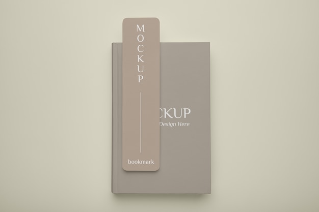 Bookmark mockup design