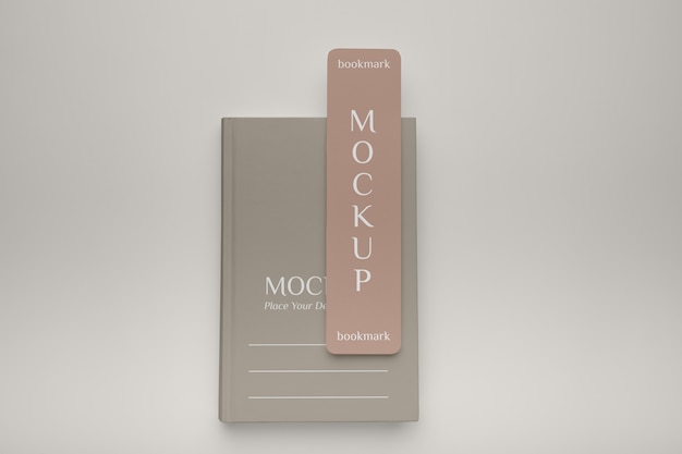 Bookmark mockup design