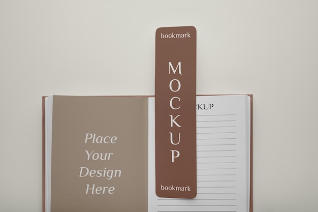 PSD bookmark mockup design