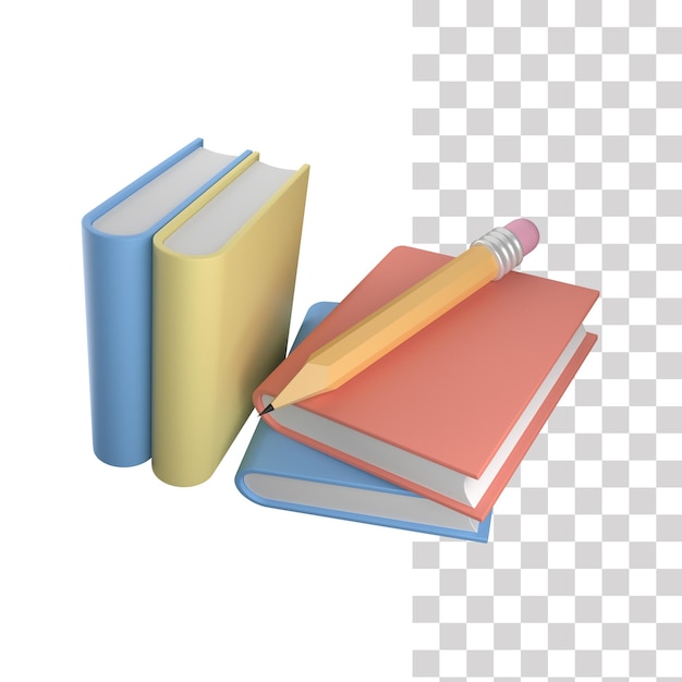 Books 3d icon