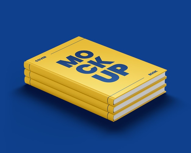 PSD mockup di copertina di libri