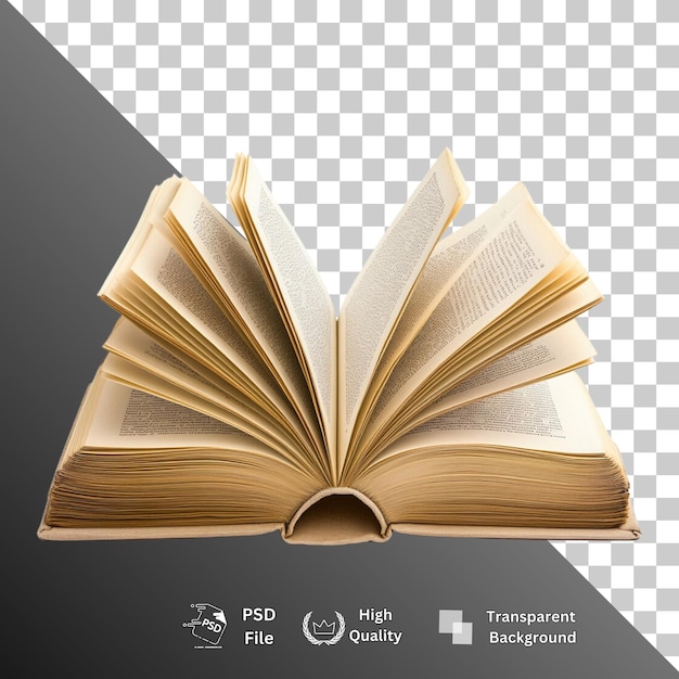 Книги, выделенные на прозрачном фоне