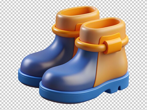 PSD boots 3d icon