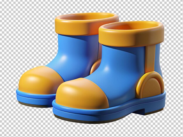 PSD boots 3d icon