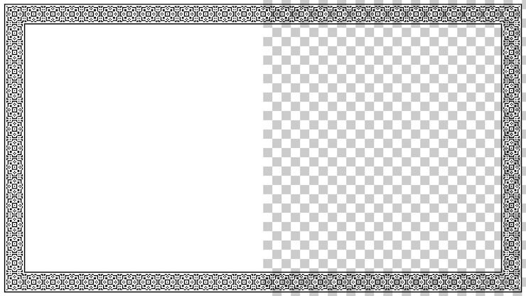 PSD border frame geometric seamless pattern