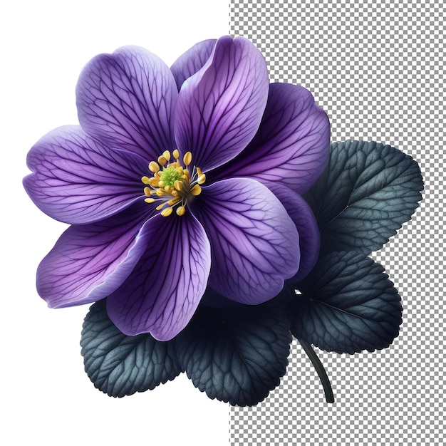 PSD botanical bliss dive into irresistible realistic isolated flower captures