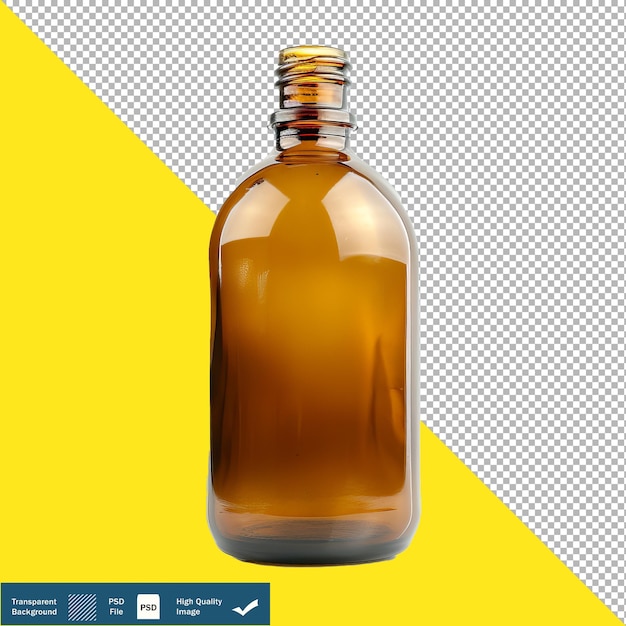 Bottle design isolated transparent background png psd