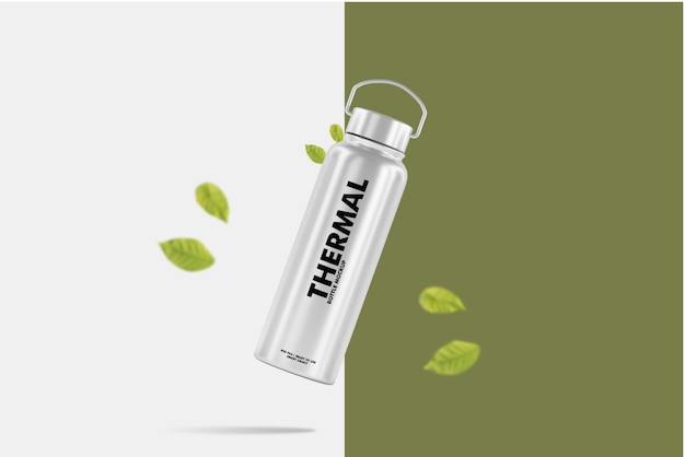 PSD bottle design mockup