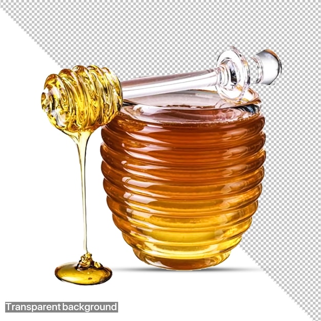 蜂蜜のボトルに蜂蜜の ボトルが入っている