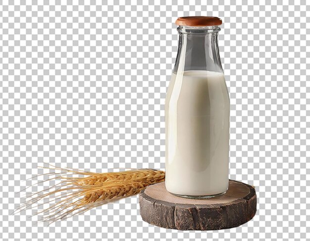 PSD bottle of milk