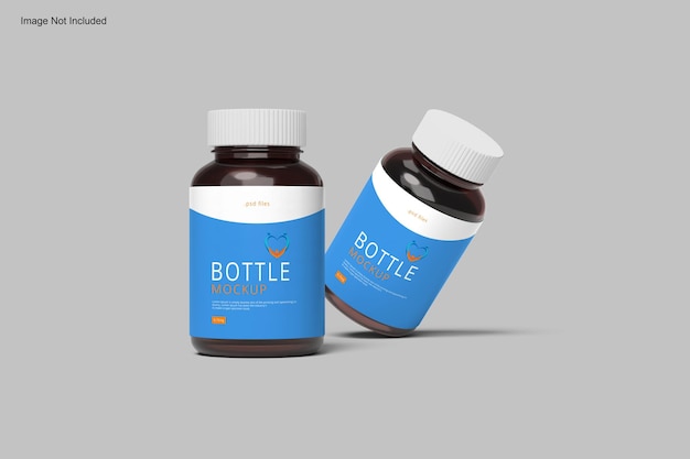 PSD bottle mockup