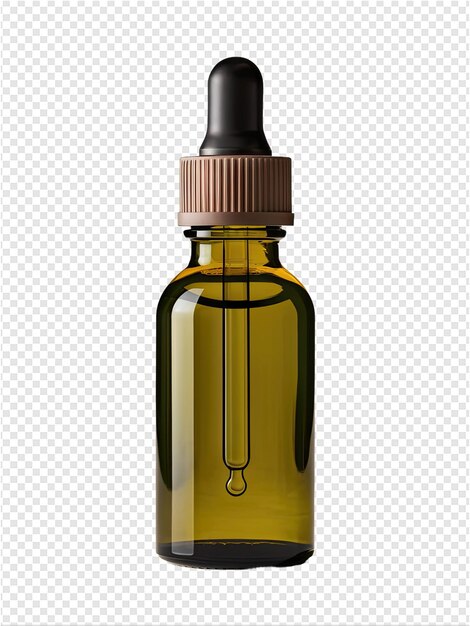 PSD a bottle of olive oil with a black cap