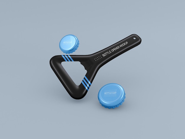 PSD bottle opener mockup