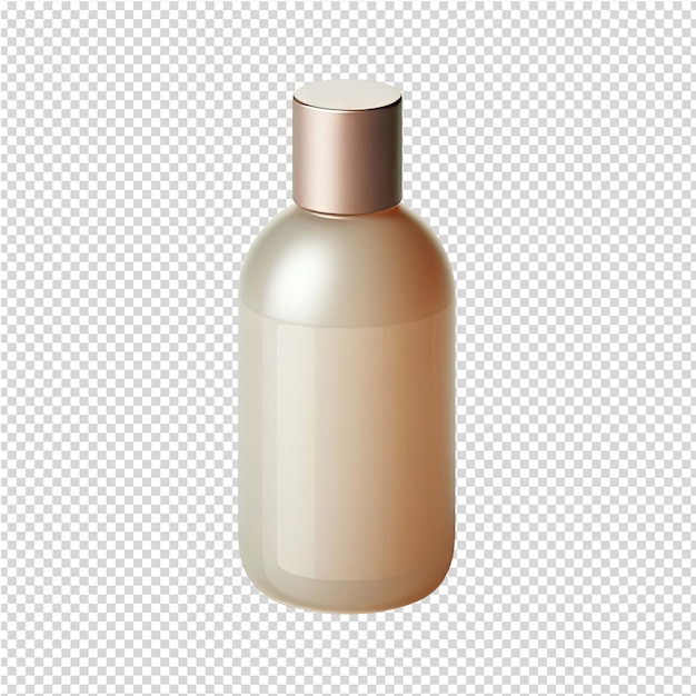 PSD a bottle of perfume with a silver cap