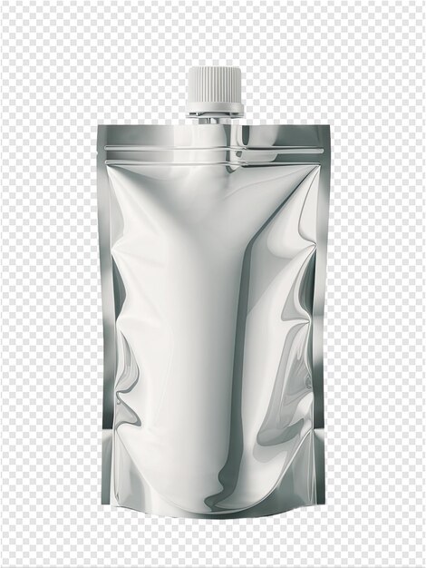 PSD a bottle of perfume with a white cap