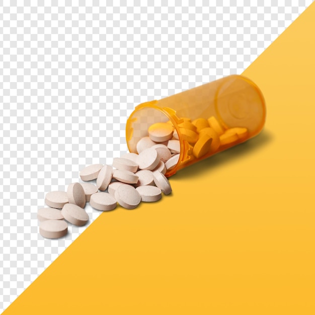 bottle of pills